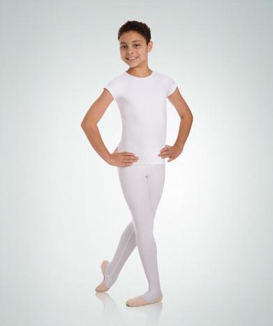 Body Wrappers No Seam Convertible Dance Tights - B92 Boys Black 5