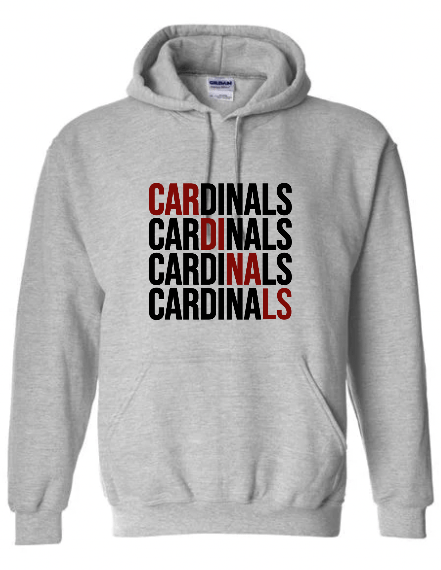 Cardinals Cardinals Cardinals Hoodie: Adult Beyond the Barre