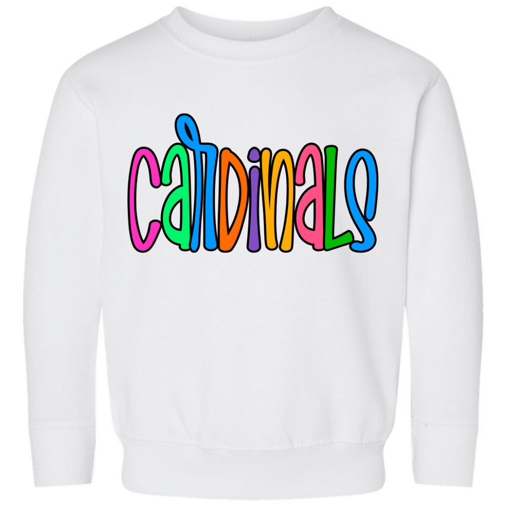 Cardinals Neon Crew Youth and Adult Beyond the Barre