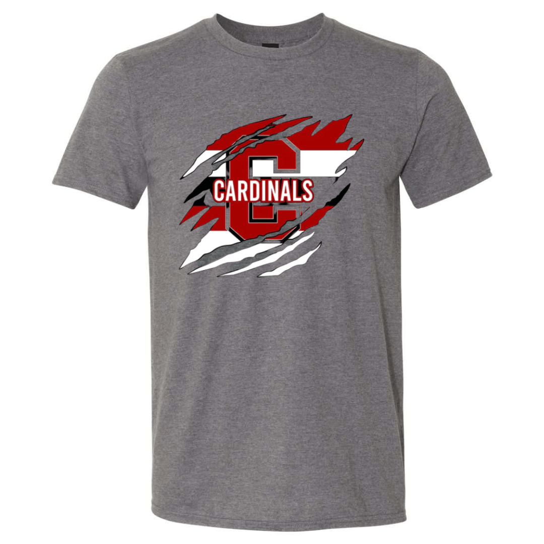 Cardinals Slash T-Shirt- Adult Beyond the Barre