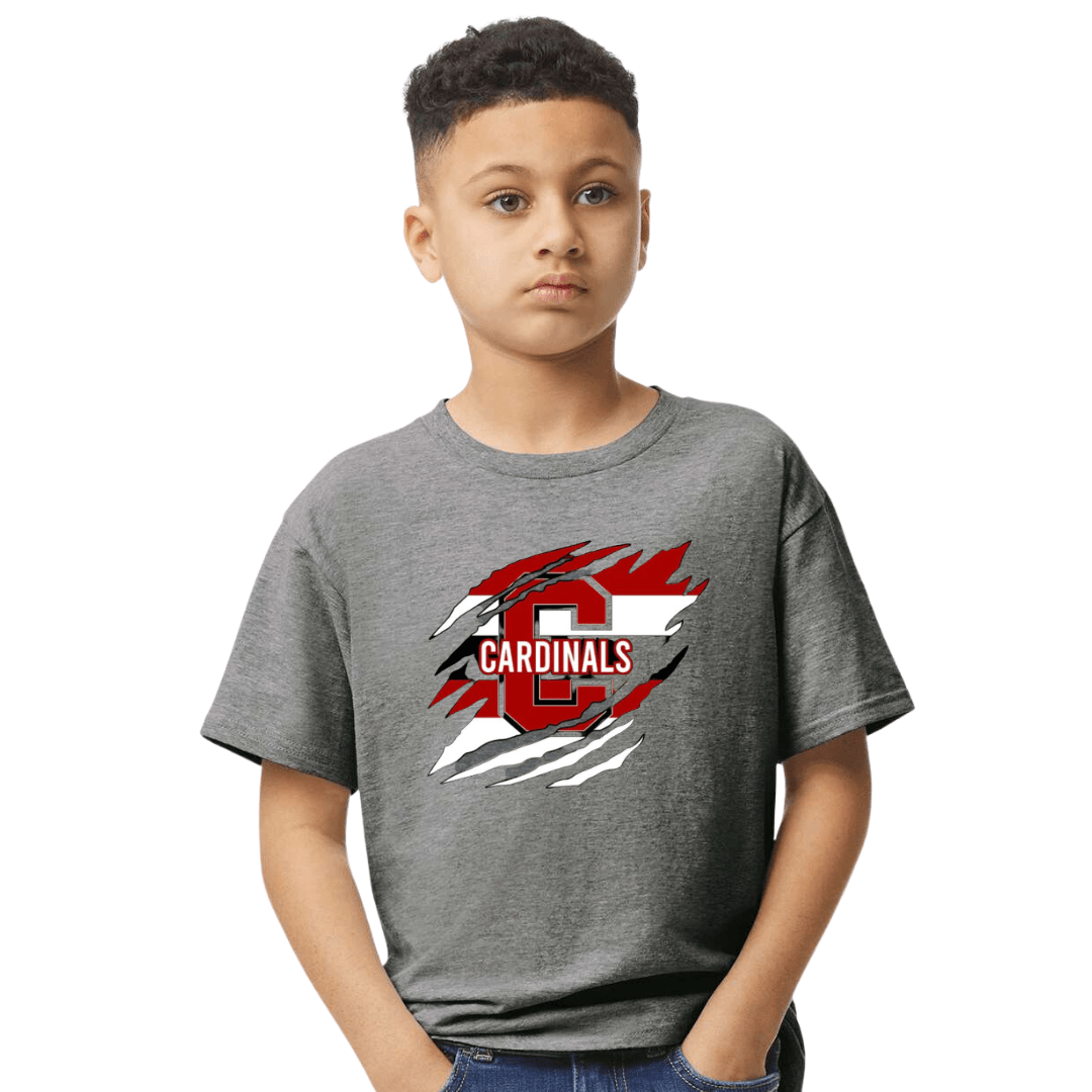 Cardinals Slash T-Shirt- Youth Beyond the Barre