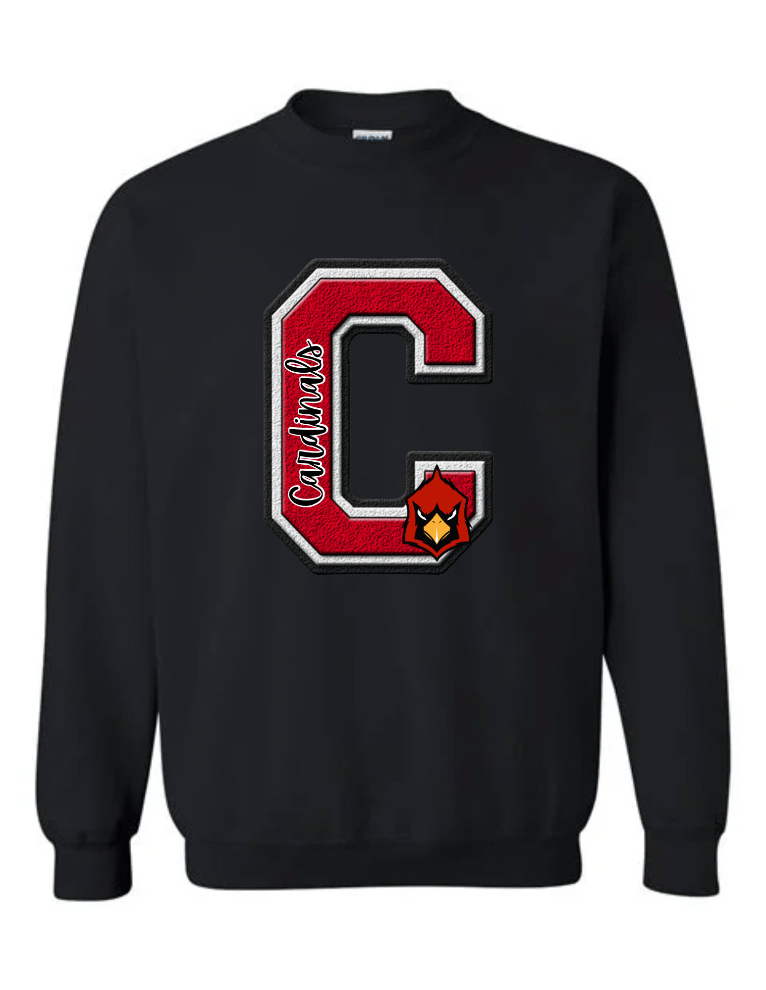 Cardinals Varsity Letter Crew Neck: Adult Beyond the Barre