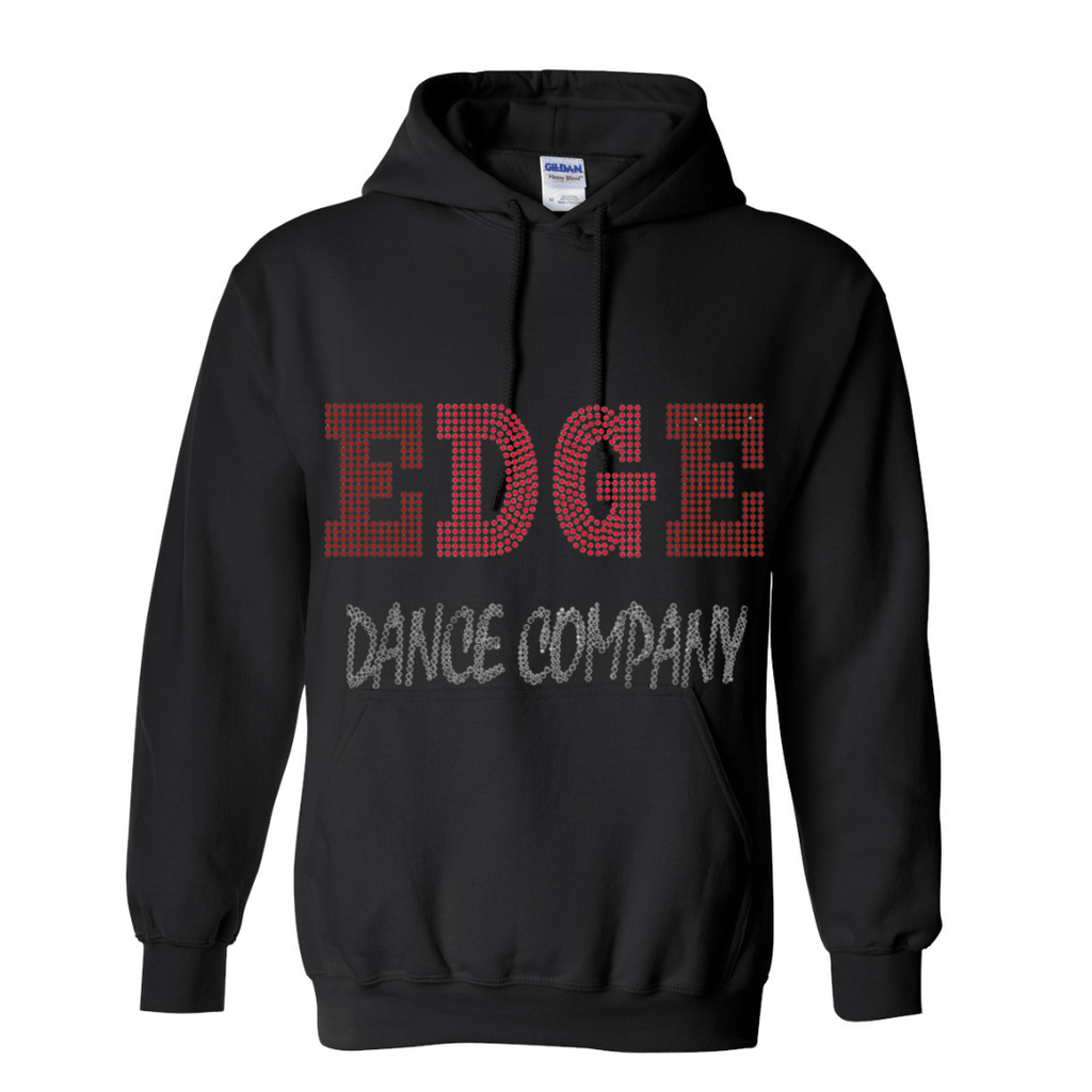 EDGE Rhinestone Hooded Sweatshirt Beyond the Barre
