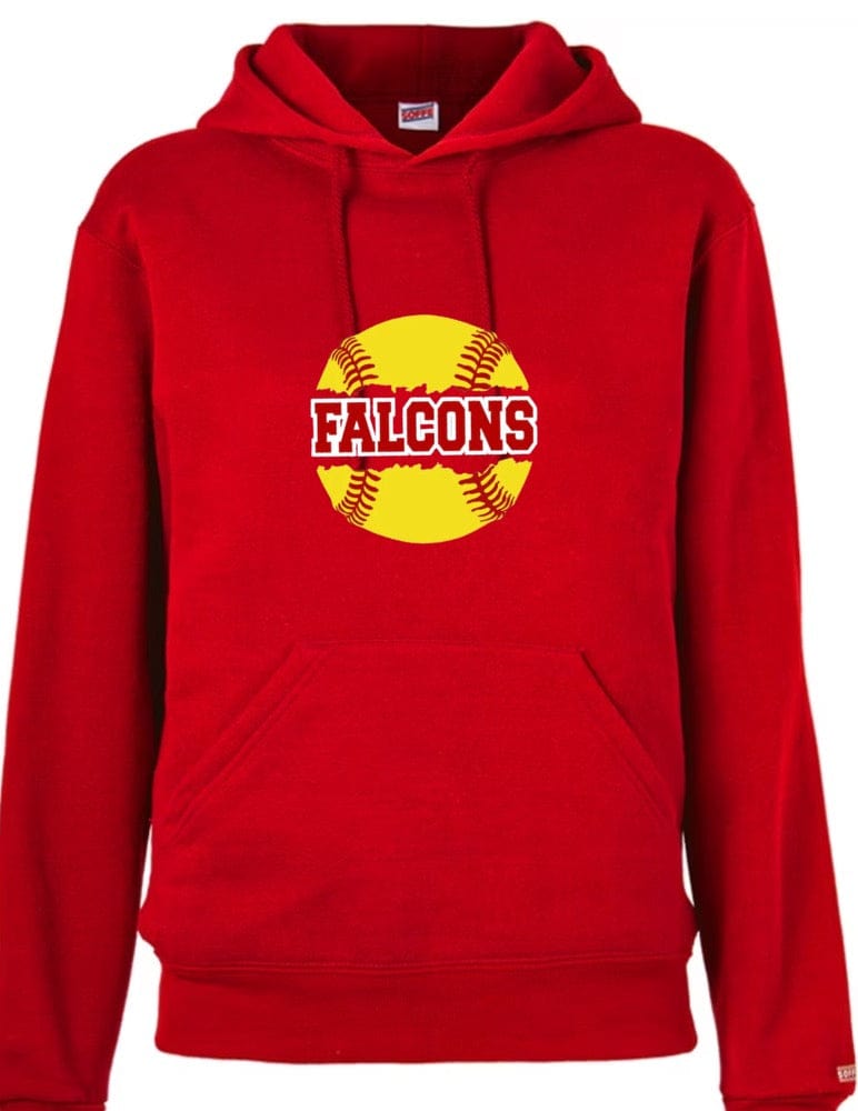 Falcon's Softball Hoodie: Youth Beyond the Barre
