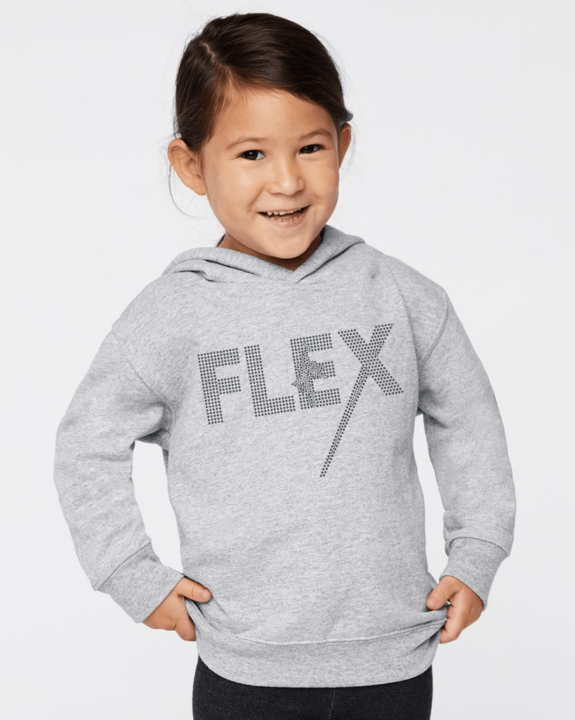 Flex Dance Experience Rhinestone Pullover Hoodie (Toddler/Youth) Beyond the Barre