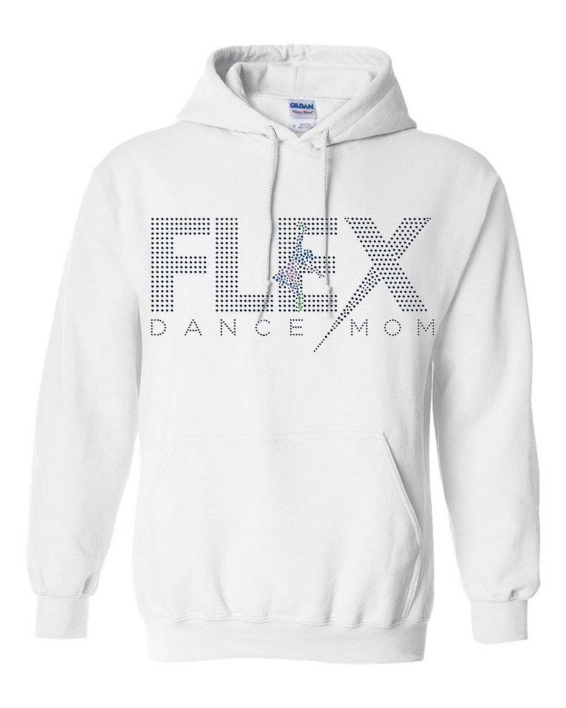 Flex Dance Mom Rhinestone Hoodie Beyond the Barre