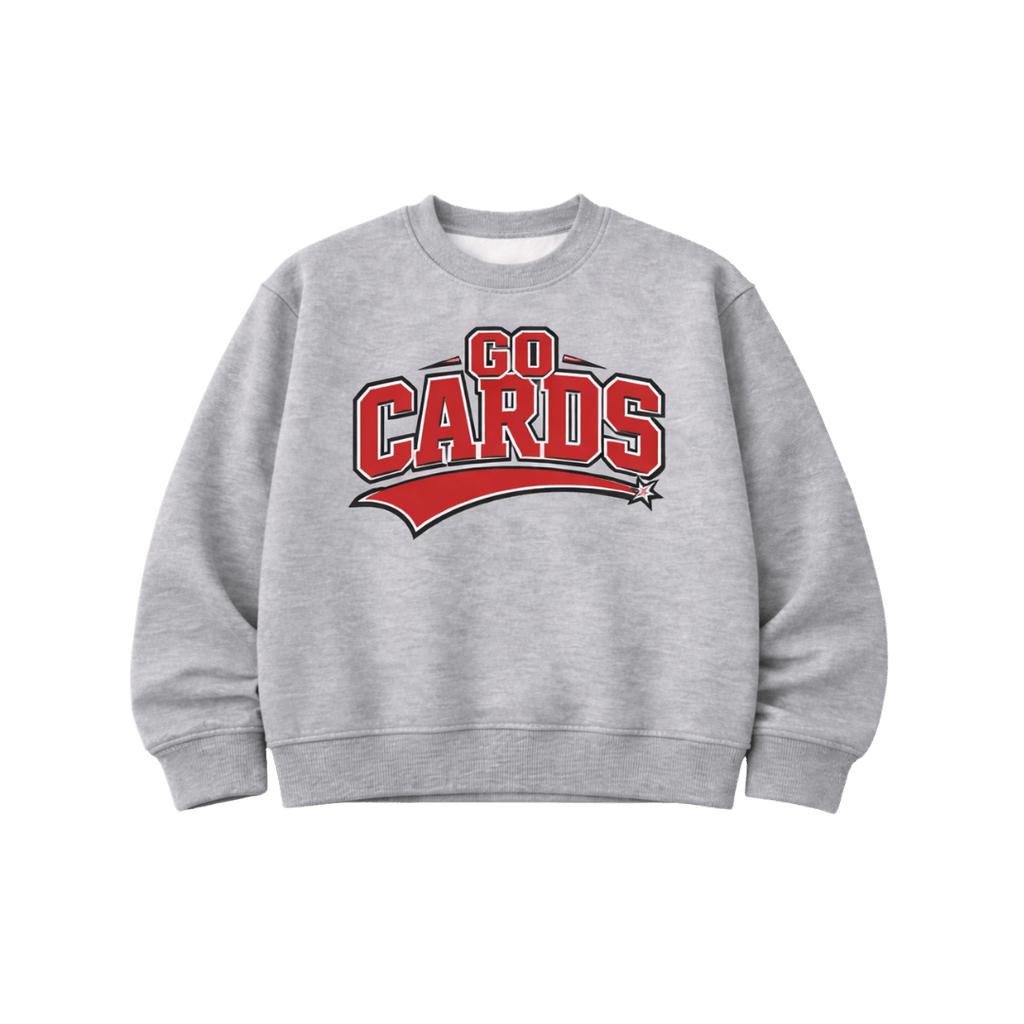 Go Cards Sport Crew- Youth and Adult Beyond the Barre