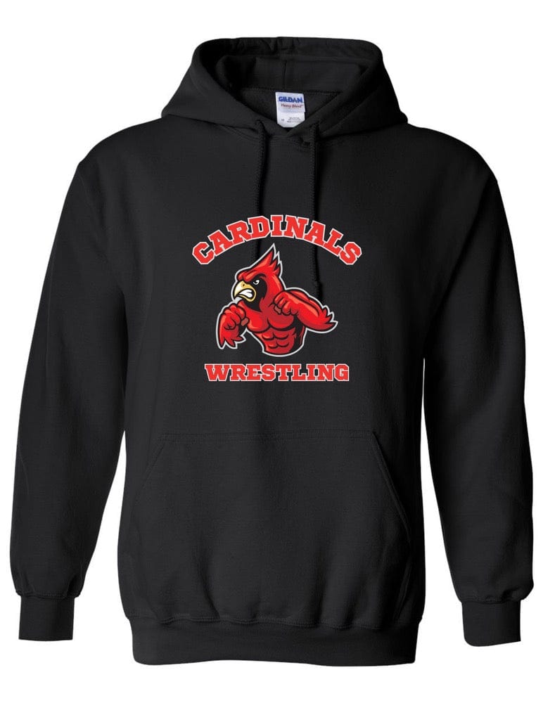 Iron Cardinal Wrestling Hoodie: Adult Beyond the Barre