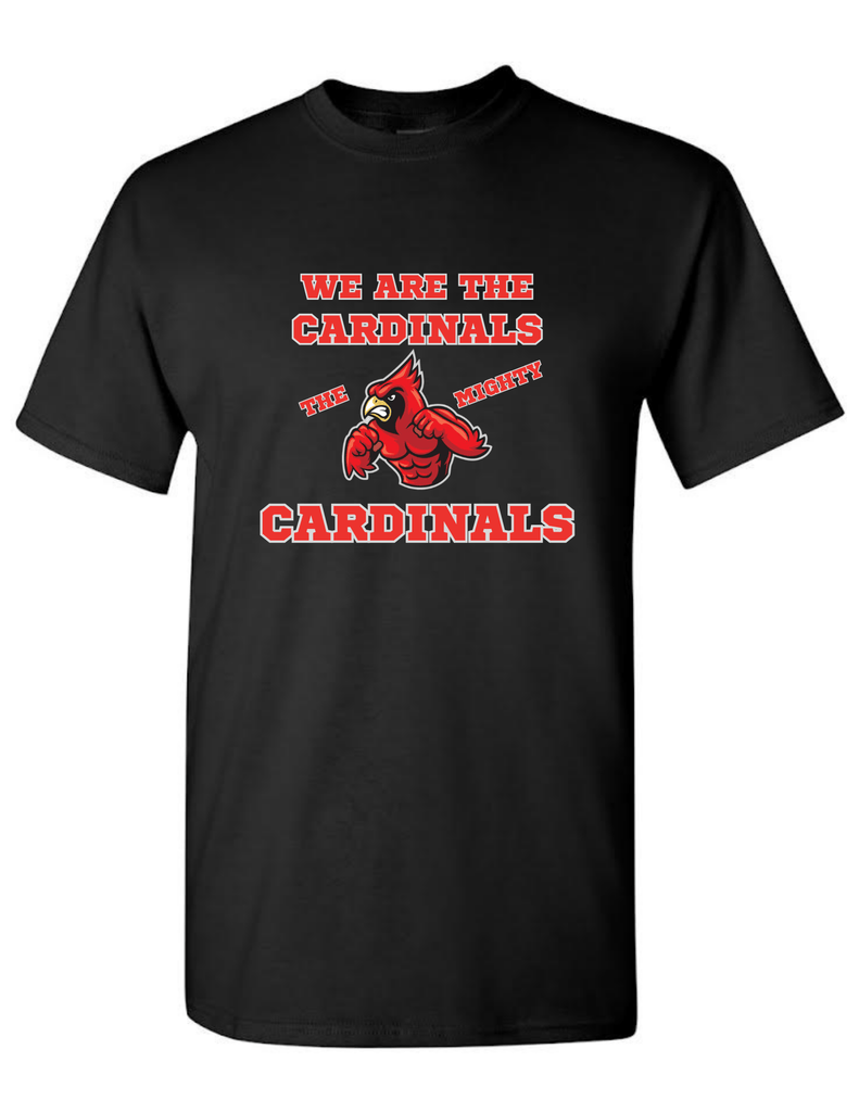 Mighty Cardinals"  Soft Style T-Shirt- Adult Beyond the Barre