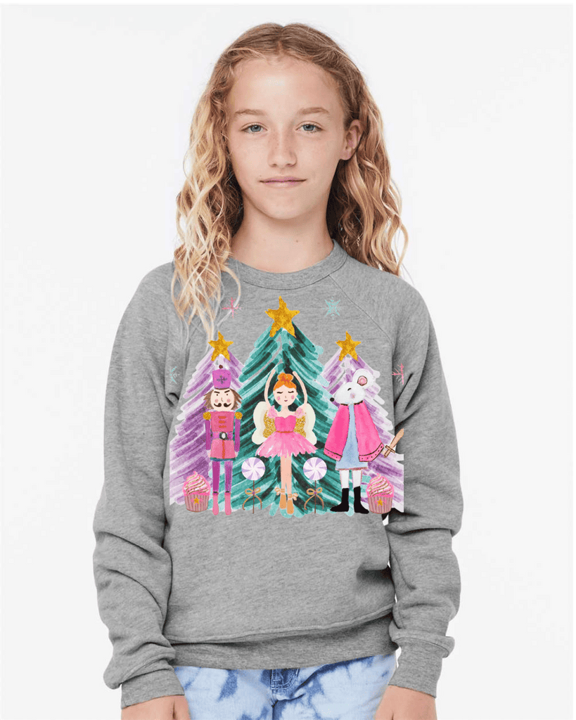 Nutcracker Trees Sweatshirt – Kids Edition Beyond the Barre