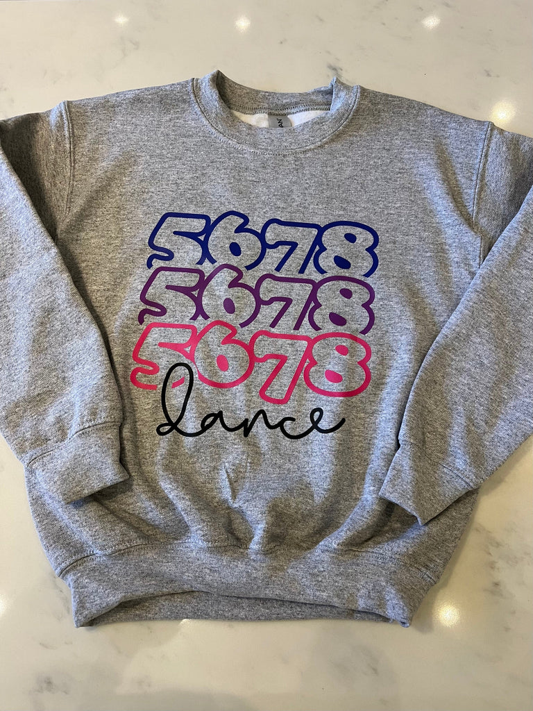 5-6-7-8 dance Sweatshirt Beyond the Barre sweatshirt