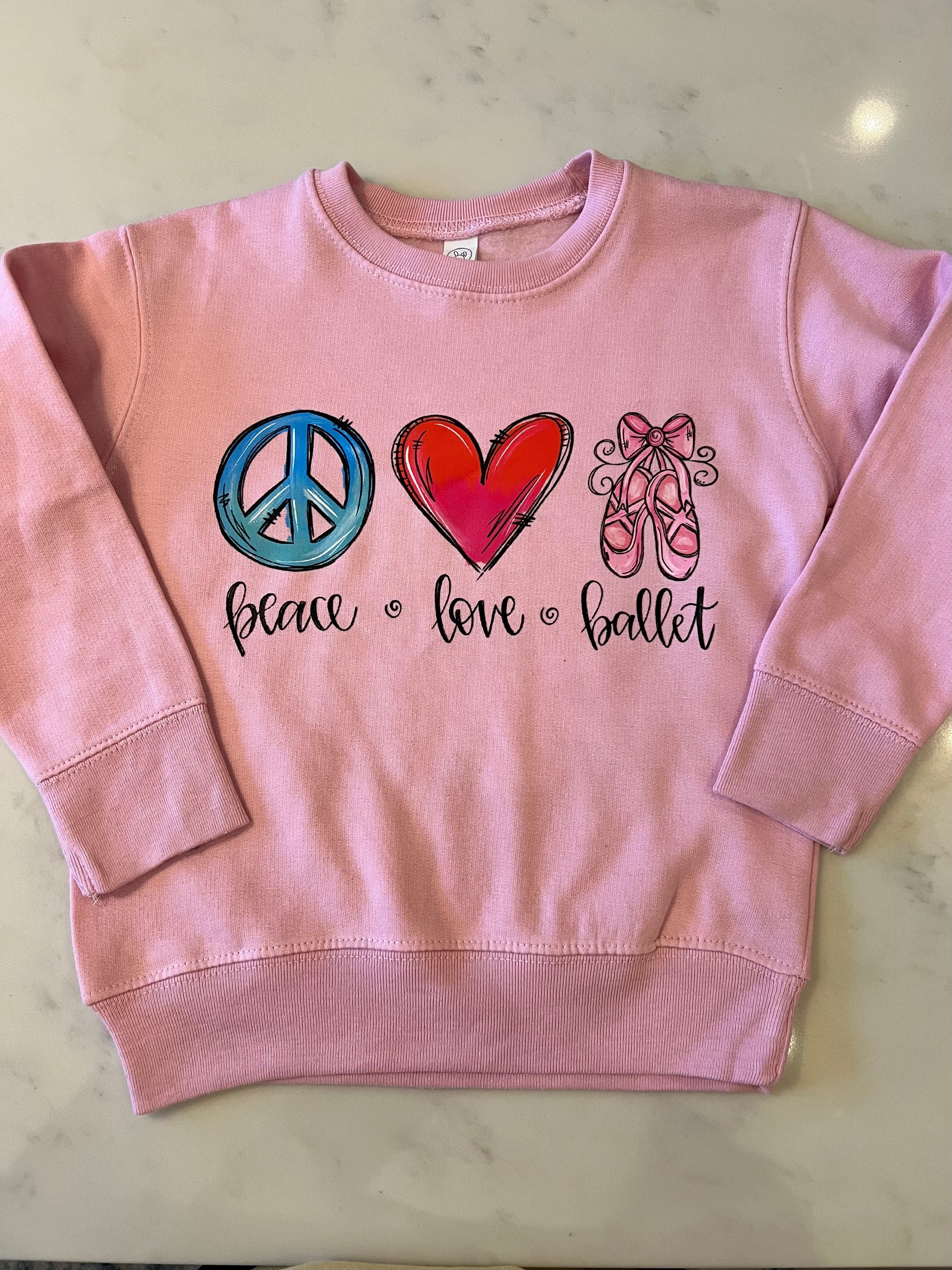 Ballet sweatshirt discount