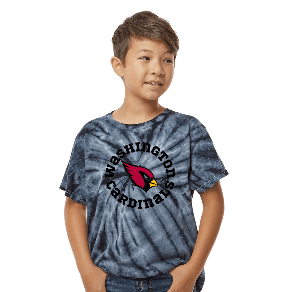 TWP Cardinals Tie Dye T-Shirt-Youth Beyond the Barre