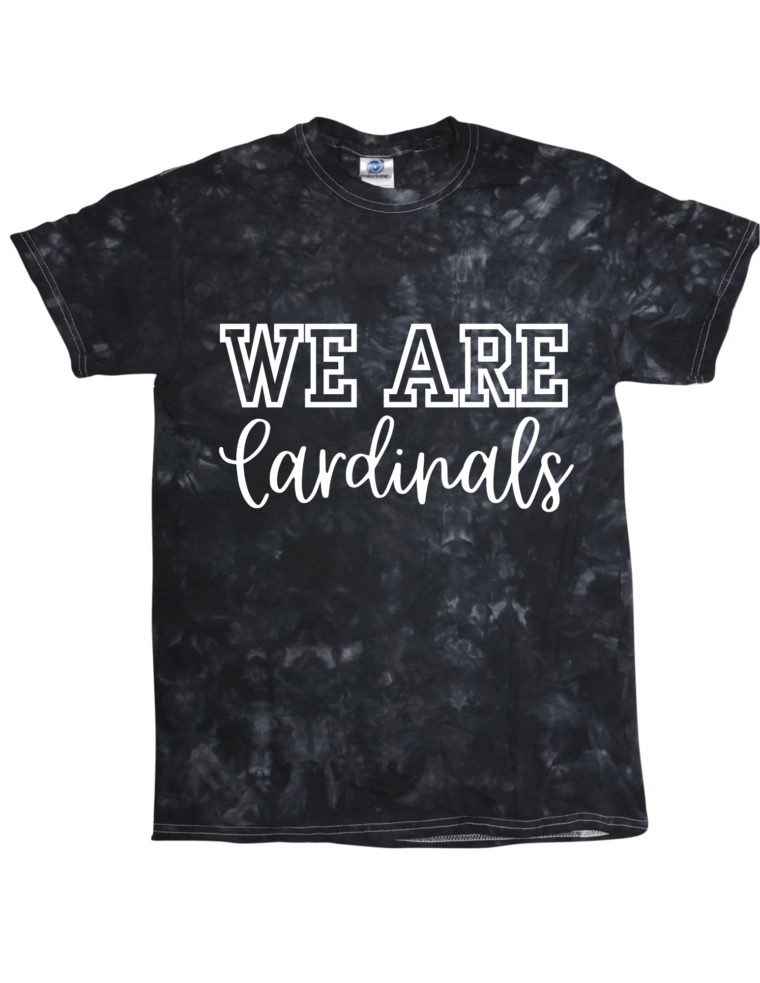 We are Cardinals Tie Dye T-shirt: Adult Beyond the Barre