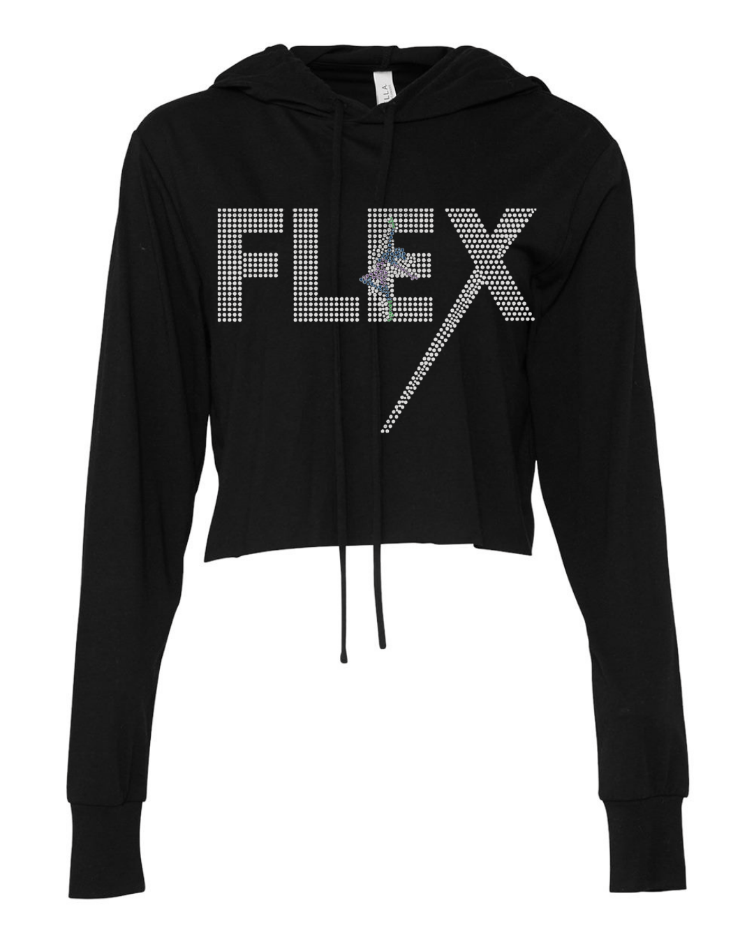 Flex Dance Experience Cropped Fleece Hoodie Beyond the Barre