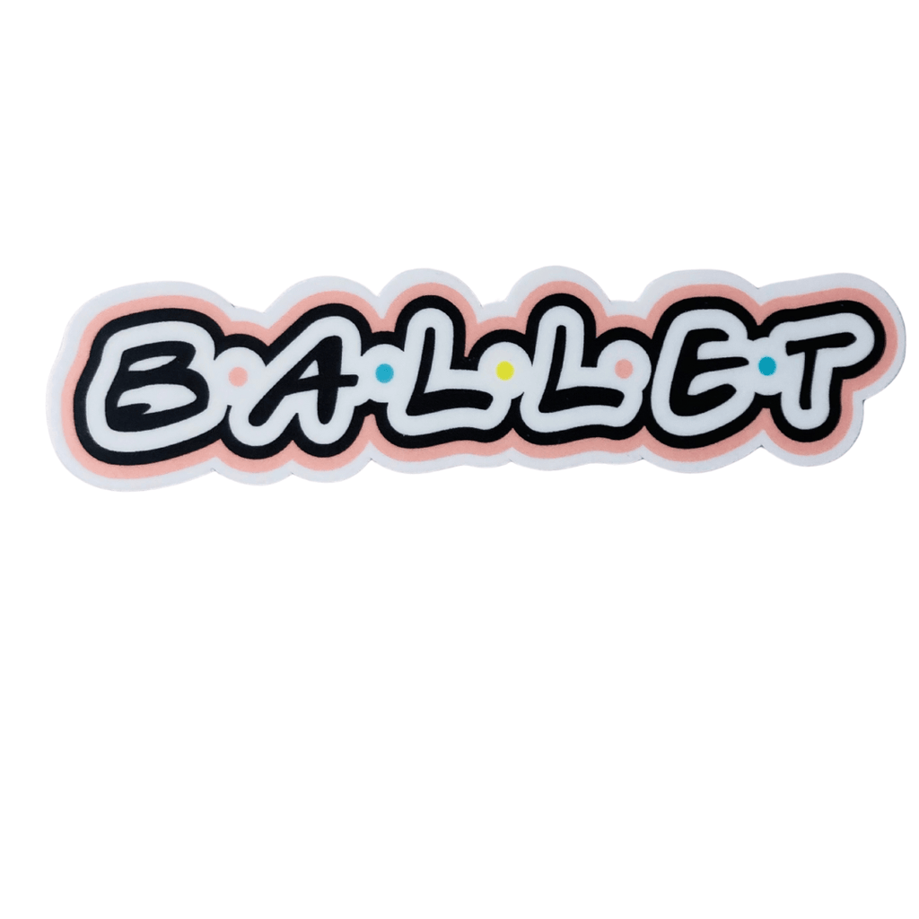 Denali & Co. - Ballet Parody Sticker, 4" x 1": No Packaging Denali & Co.