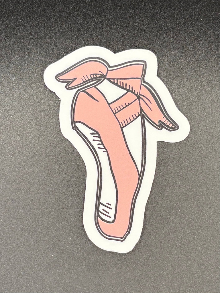 Denali & Co. - Dancing En Pointe Sticker, 2.1" x 3" Denali & Co.