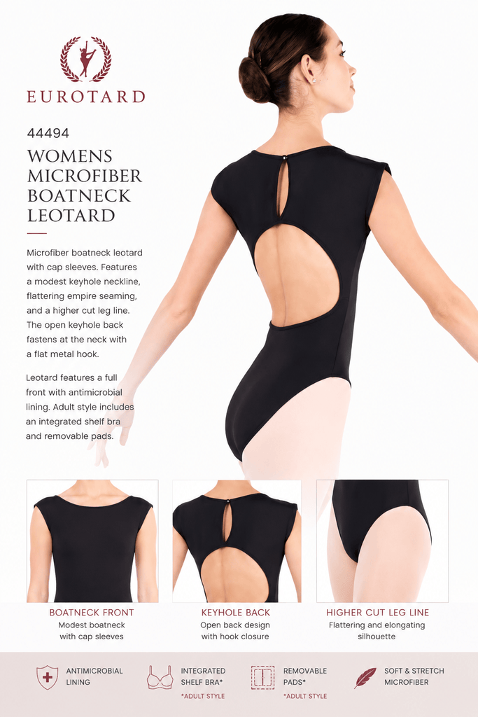Eurotard Boatneck Leotard Eurotard LEOTARD