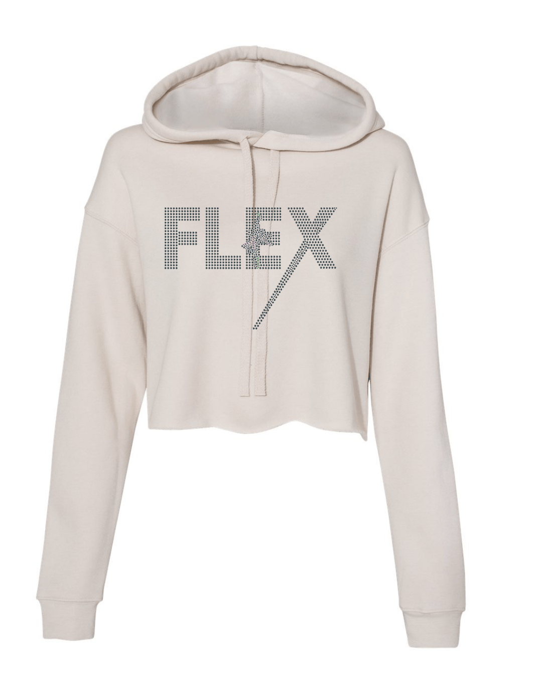 Flex Dance Experience Cropped Fleece Hoodie Beyond the Barre