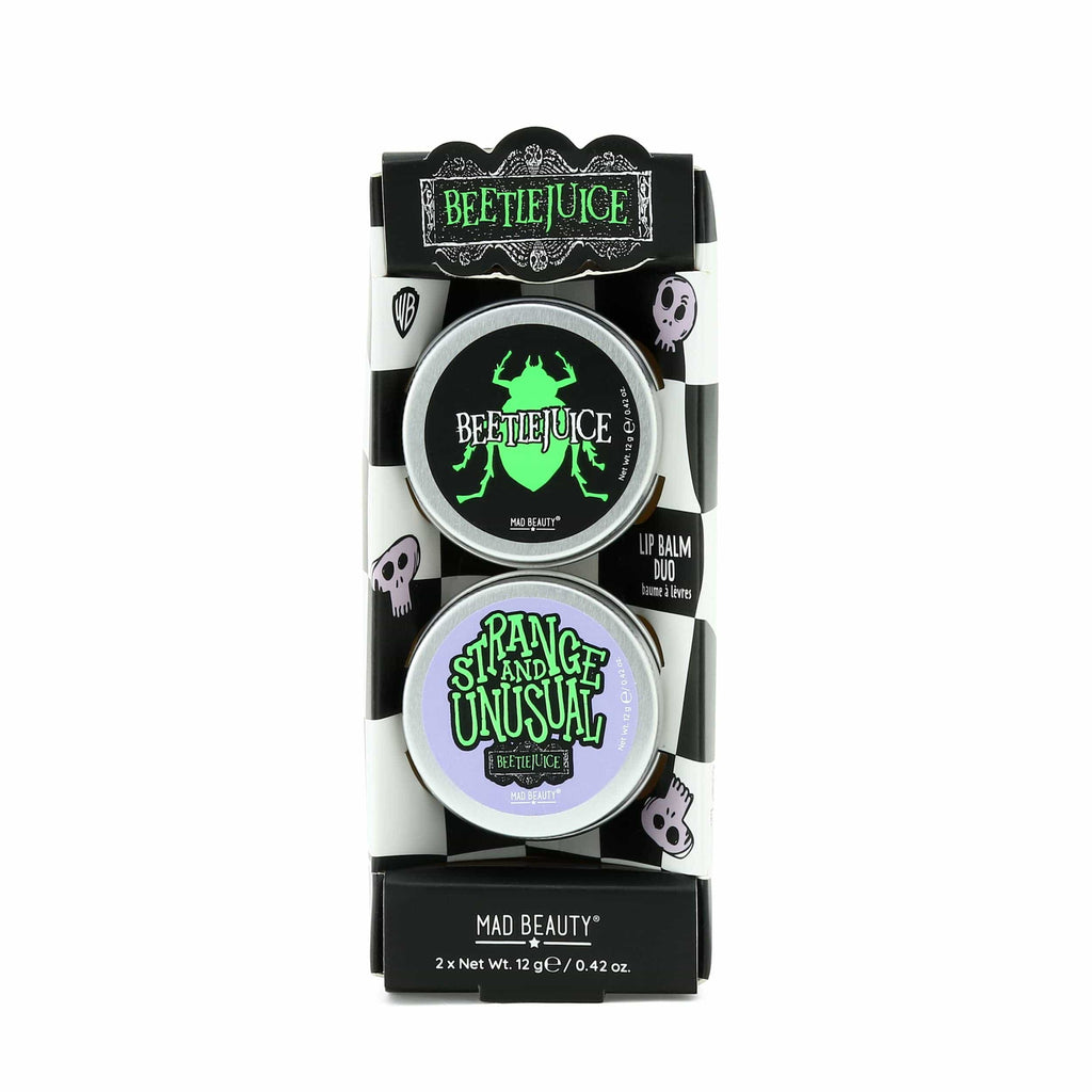 Mad Beauty USA LLC - Beetlejuice Lip Balm Duo Mad Beauty USA LLC