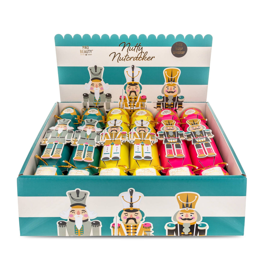 Mad Beauty USA LLC - Nutty Nutcracker Bath Fizzers Trio Mad Beauty USA LLC