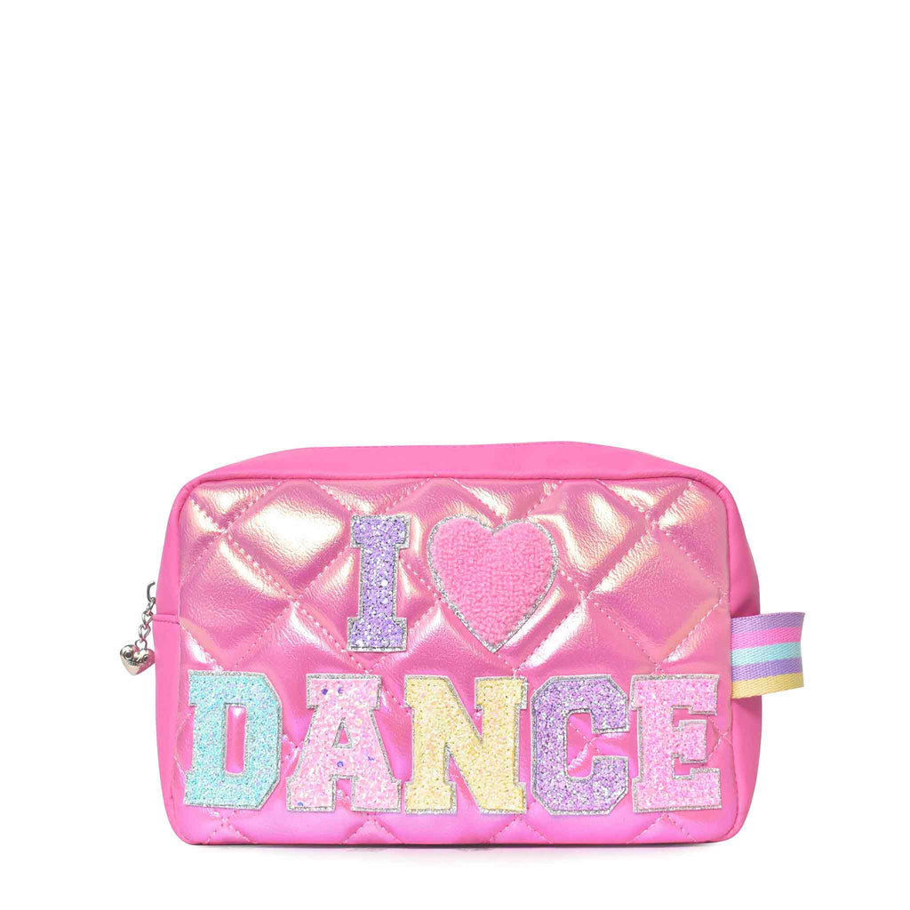 OMG Accessories - I 💗 Dance Quilted Pouch OMG Accessories