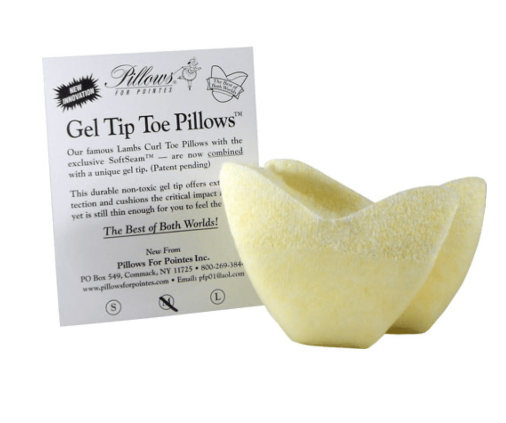 GEL TIP TOE PILLOWS PILLOWS FOR POINTES POINTE SHOE PADS