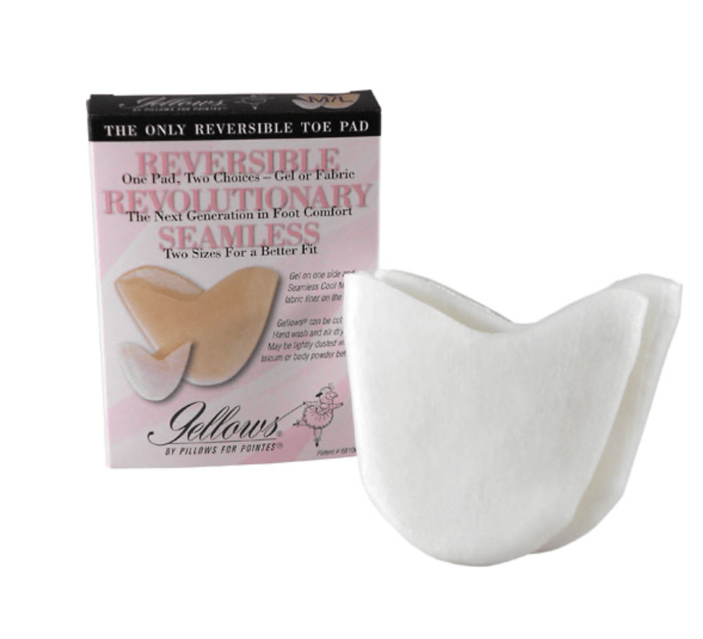 GELLOWS REVERSIBLE POINTE SHOE PAD PILLOWS FOR POINTES POINTE SHOE PADS