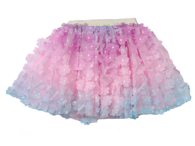 Sparkle Sisters by Couture Clips - Ombre Flower Tutu Sparkle Sisters by Couture Clips