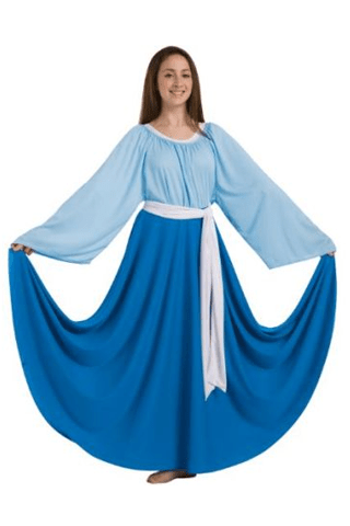Bodywrappers Praise Dance Circle Skirt-Women's Bodywrappers liturgical dancewear