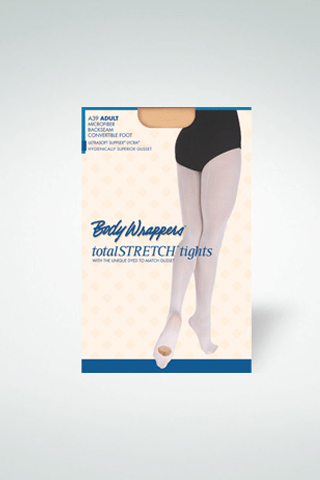 Body Wrappers Stirrup fishnet dance tights