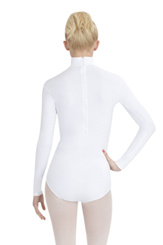 White top spandex turtleneck