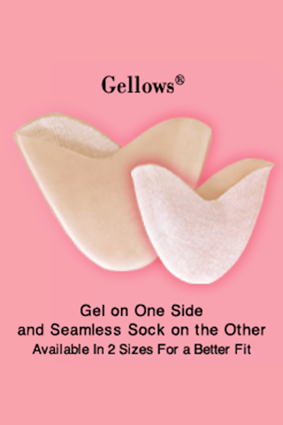 GELLOWS REVERSIBLE POINTE SHOE PAD PILLOWS FOR POINTES POINTE SHOE PADS