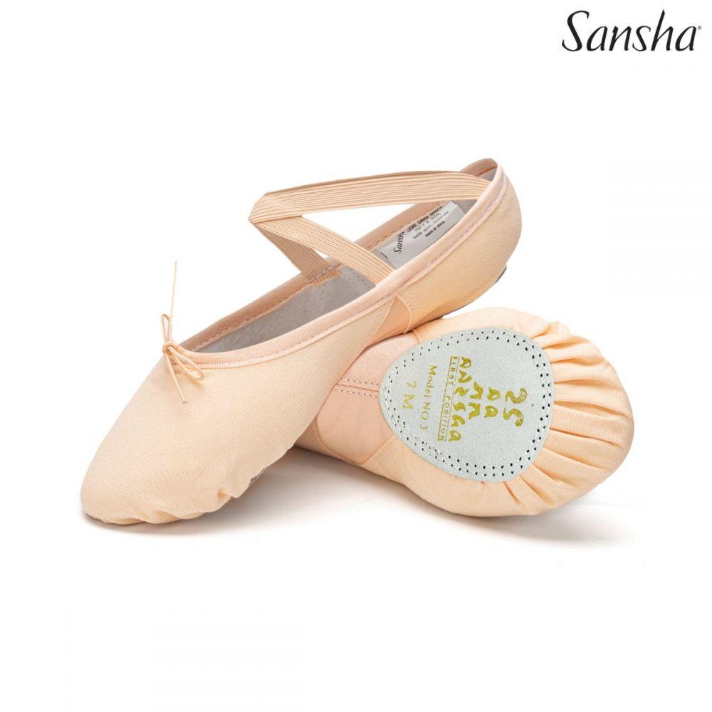 Sansha - soft shoes split sole SILHOUETTE 3C Sansha ballet shoes