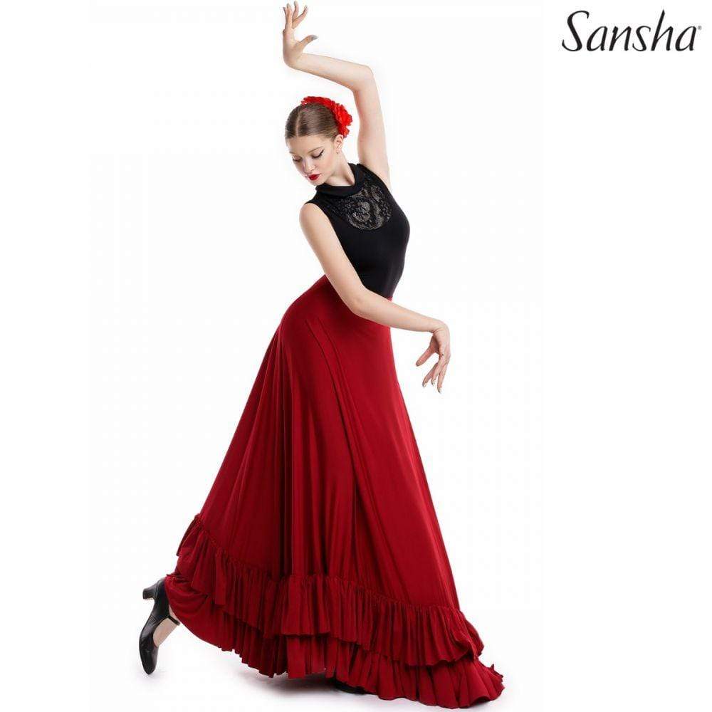 Sansha Rocio Flamenco Skirt Sansha flamenco skirt