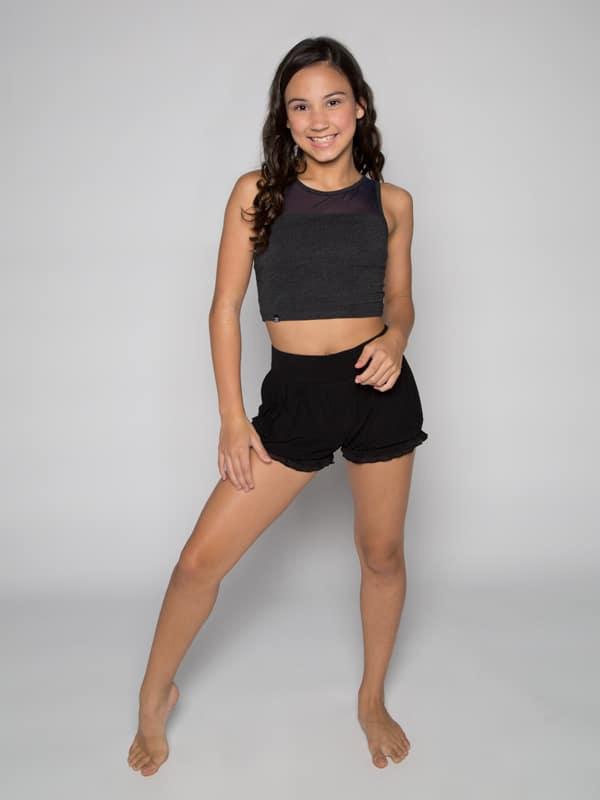 Sugar and Bruno Youth Stretchy Mesh Top Sugar and Bruno TOPS